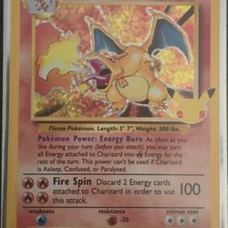 Charizard 25th Anniversary