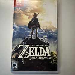 Zelda nintendo switch game 