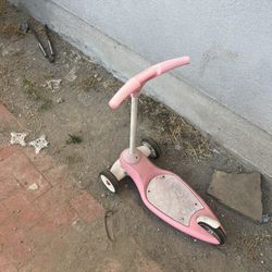 Girl Scooter 
