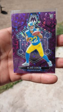 Blake Corum Mosaic Rookie Card LA Rams