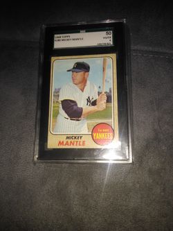 💥1968 Topps Mickey Mantle #280 Graded💥