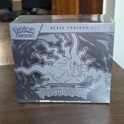 Pokémon TCG Mega Evolution Pitch Black Elite Trainer Box English SEALED
