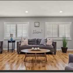 Sofa And 2 Accent Chairs - LIving Spaces + Pier 1 Import 