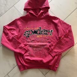 Pink Sp5der Hoodie 