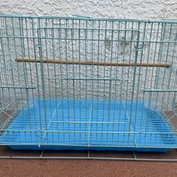 Blue Bird Cage