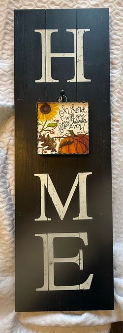 Home decor sign