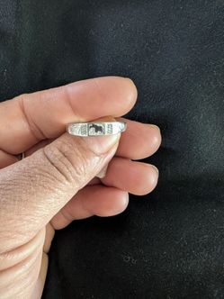 Silver 9.25 ring size 8.5 ,9 and 10