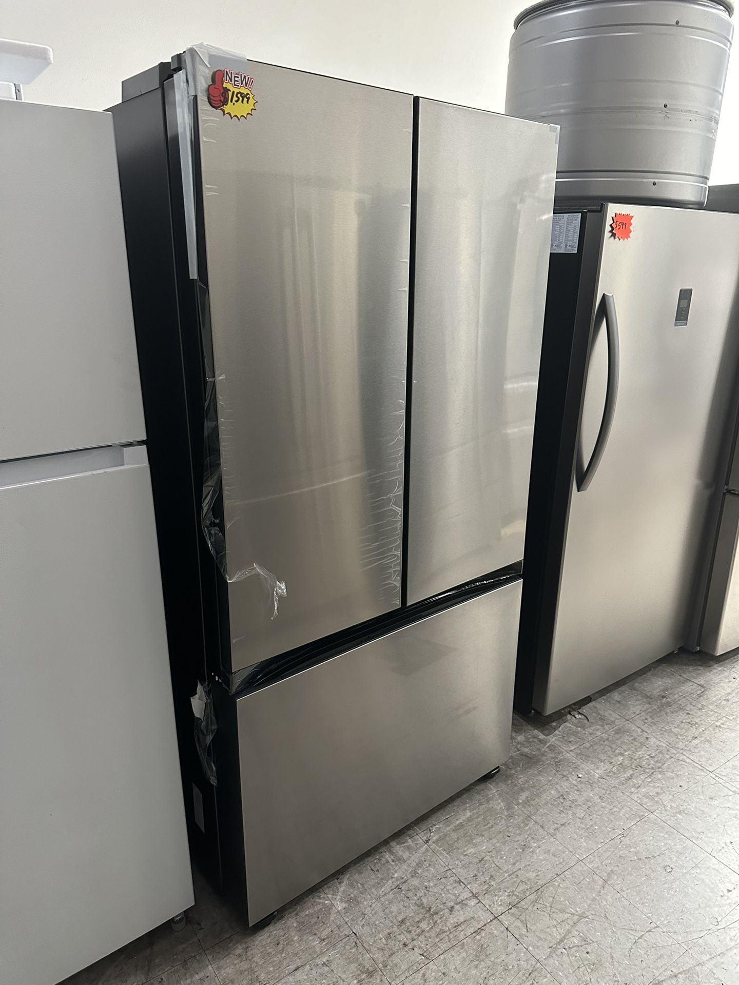 Counter Depth Samsung Bespoke Refrigerator 