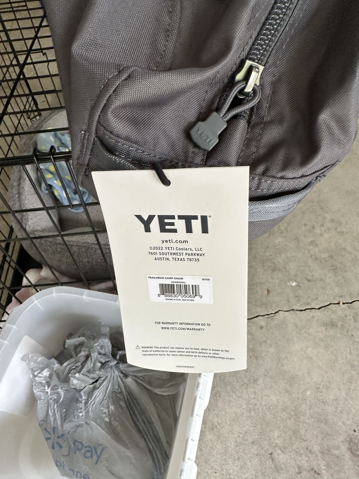 Yeti camp chair 