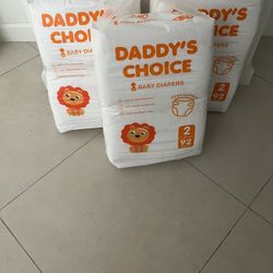 Daddy‘S Choice Diapers 76 And A Pack