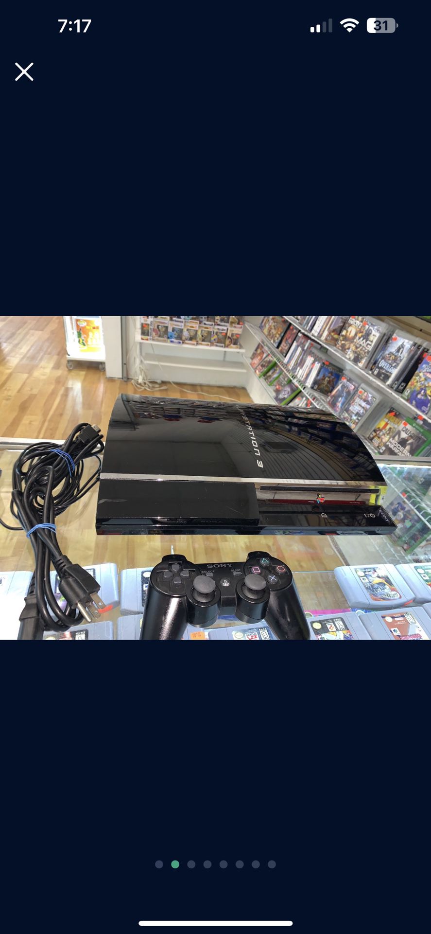 Sony PlayStation 3 Backwards Compatibility 80GB ( Works Great , Clean And Tested ) 