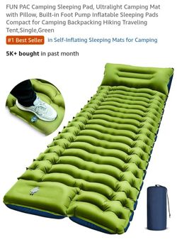 NEW CAMPING SLEEPING PAD ULTRALIGHT