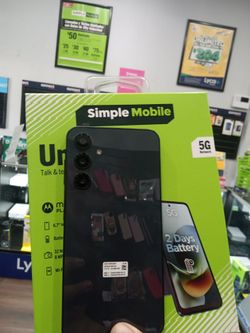 Galaxy a16 simple mobile plan included