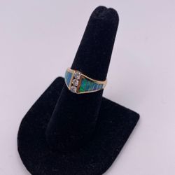 14K Kabana Opal Ring
