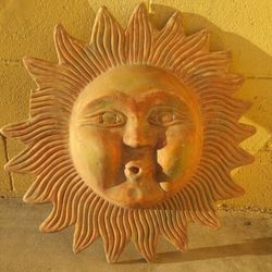 Mexican Sun Decore As-Is/Sol Decorativo De Semento