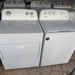 Whirlpool Washer And Electric Dryer He 3.8&7.0 Cuft 