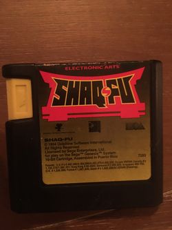 Sega genesis Shaq fu