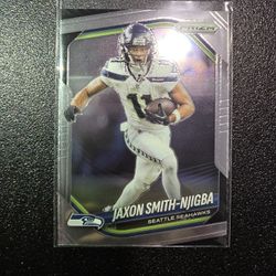 JAXON SMITH-NJIGBA SEAHAWKS PRIZM PANINI SPORTS CARD NFL!