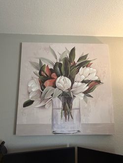 Large Canvas Wall Art Magnolias
