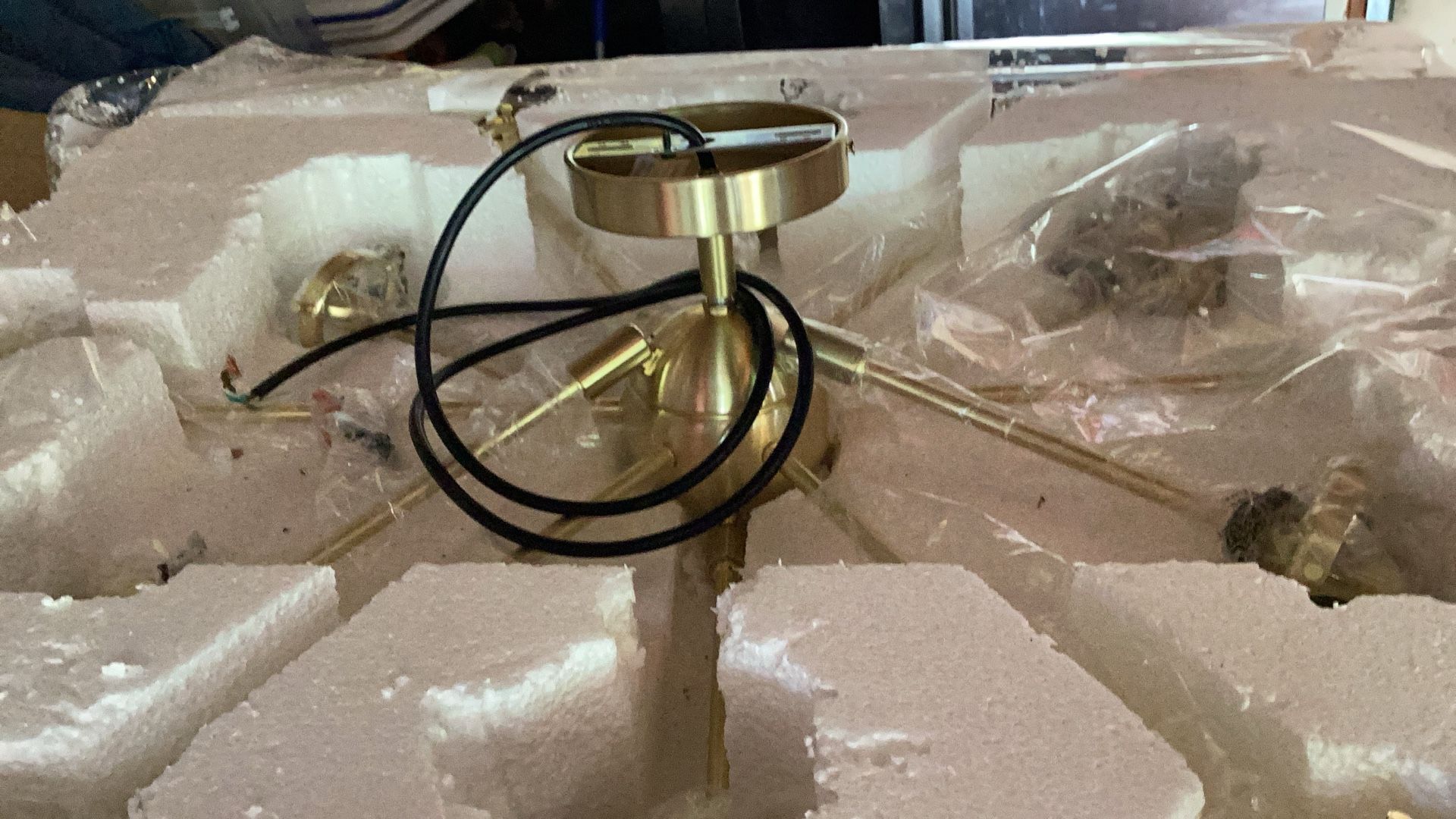 Gold Ceiling Light fixture