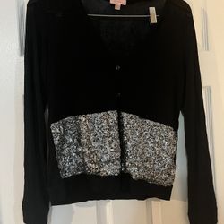 NWOT WOMENS SPARKLY CARDIGAN