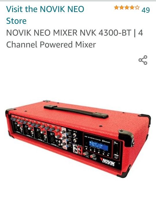 Novik Neo Powered Mixer 