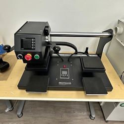 Hyper Stamp Pro Label 6° x 6' Press (Top and Bottom Heat) 