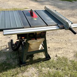 Craftsman 10 Inch Cast Iron Belt Drive Table Saw 