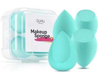 Makeup Sponge Set DUAIU 4Pcs Blender Beauty Foundation Blending Sponge.