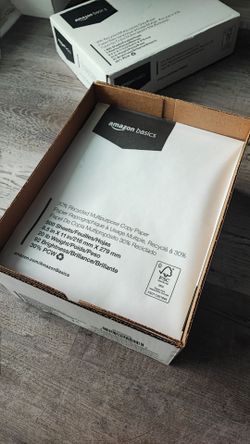 Amazon Basics 30% Recycled Multipurpose Copy Paper - 2 ream