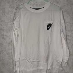 White Nike Long sleeve 