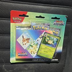 Prismatic Evolutions Tech Sticker Collection (Leafeon)