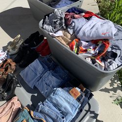 Tons Of Clothes & Shoes