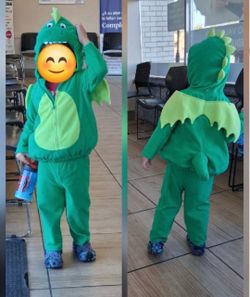 Dinosaur Costume Size 2T/3T