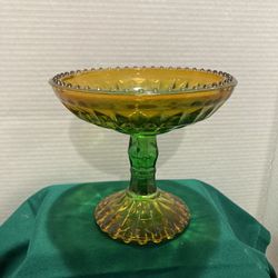 Jeanette Glass Pedestal Candy Dish