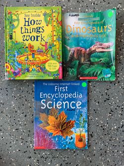 Set of 3 Usborne Children's Educational Books pick up in Coral Springs 33071