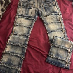 stack jeans