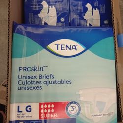 Whole Box Tena Pro Skin Unisex Diapers Pañales 
