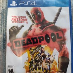 Deadpool Game PS4 (Good Condition) (On Sale Again)