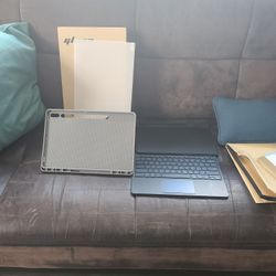 Samsung Tab S7+ Case, Screen Protector And Official Keyboard Case 