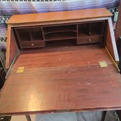 Antique BEAUTIFUL 1900s  Secretary Desk Mahogany Finish