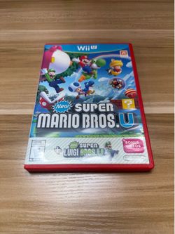 Super Mario bros u + super Luigi bros U Wii U