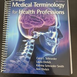 Medical Terminology For Health Professionals 