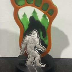 This is a modern .999 Silver Bigfoot collectible. 