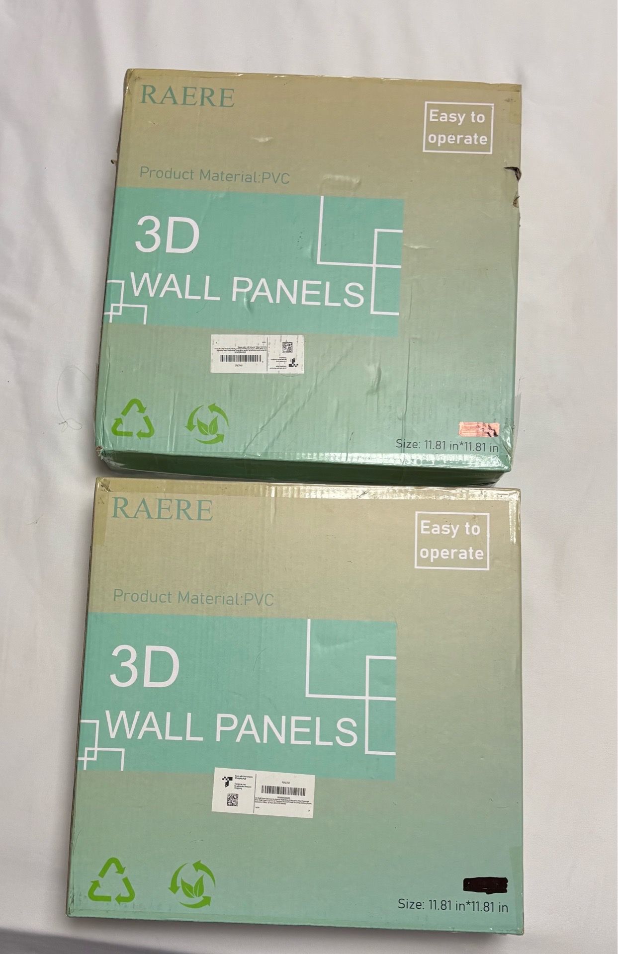 Paneles 3D de PVC para paredes