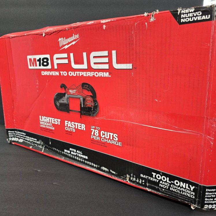 Milwaukee M18 FUEL 18V Lithium-Ion Brushless Cordless Deep Cut Band Saw (Tool-Only