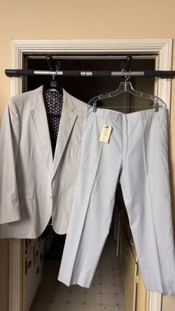 Vintange Men's Suit Set 2pc Size 46r 1970e