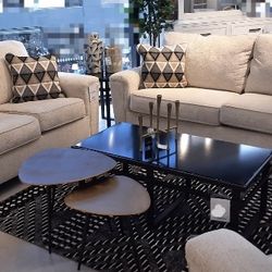 Abinger Natural Living Room Set (sofa , Loveseat ,couch ,sectional Options 