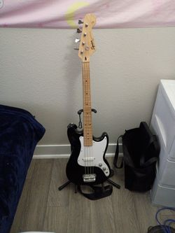 Bass and acoustic guitar