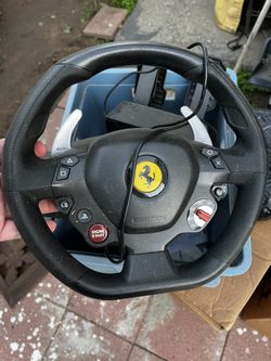 Thrustmaster Ferrari Steering Wheel And Pedals For PS4